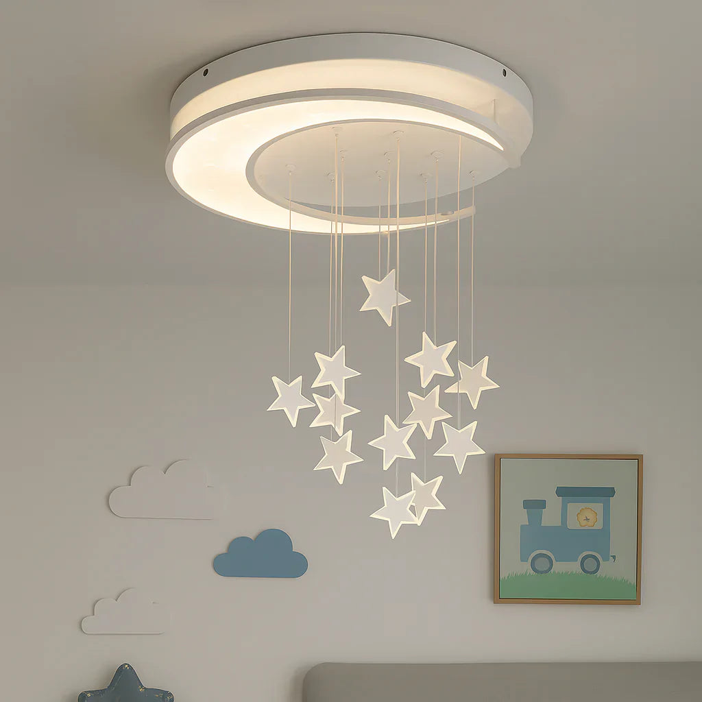 Lustra LED Dream Sky White Echivalent 300W Telecomanda