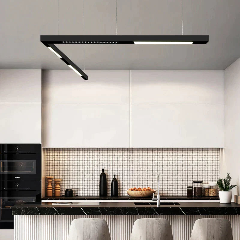 Spot LED 10W 30cm Magnetic Negru Liniar Mat