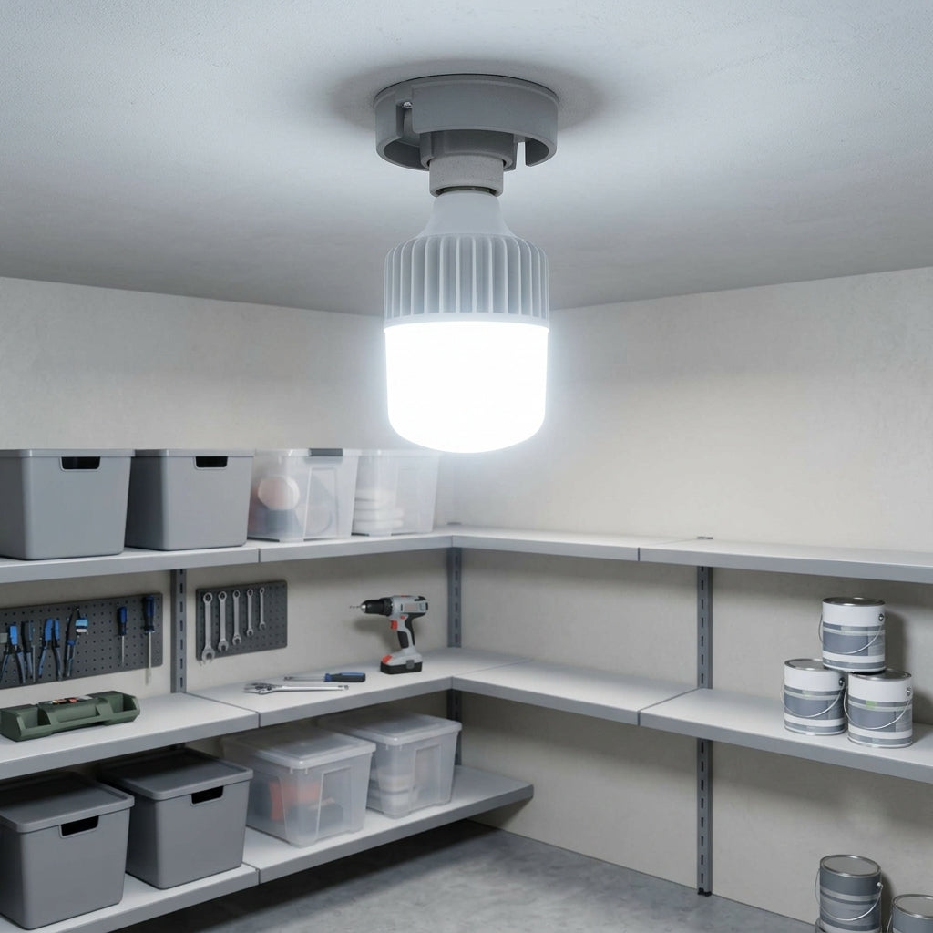 Bec LED Industrial Polar T140 Mat E40 Lumina Rece 80W Echivalent 500W