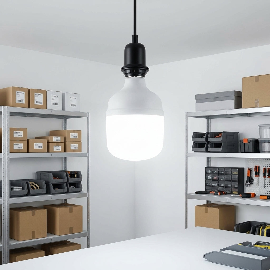 Bec LED Titan Polar T140 Mat E27 Lumina Rece 50W Echivalent 300W