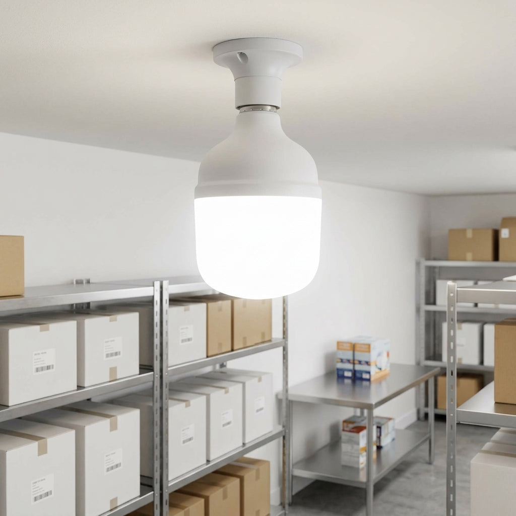 Bec LED Titan Polar T140 Mat E27 Lumina Rece 50W Echivalent 300W