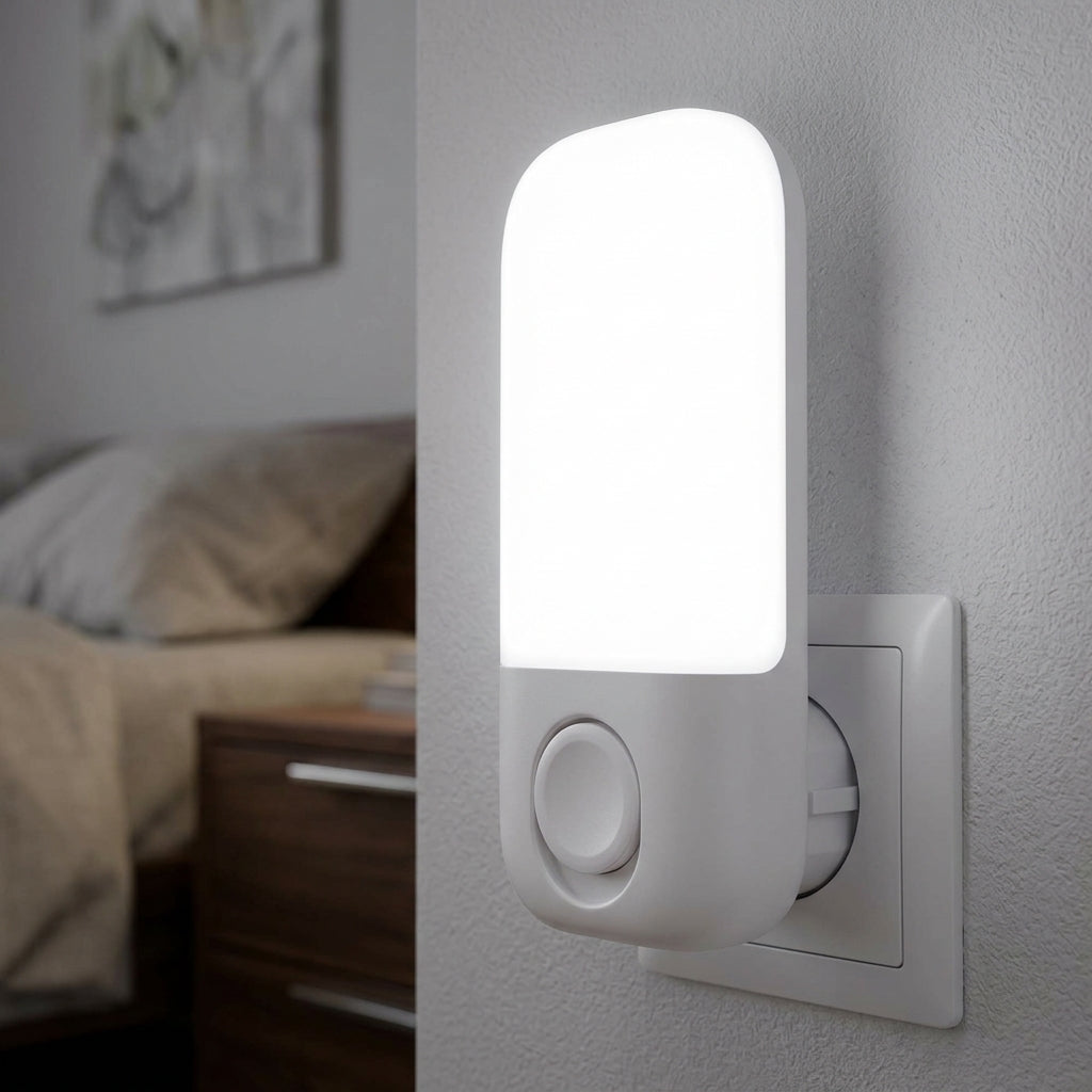 Lampa de Veghe LED Ladys Alba 1W Lumina Rece 6000K