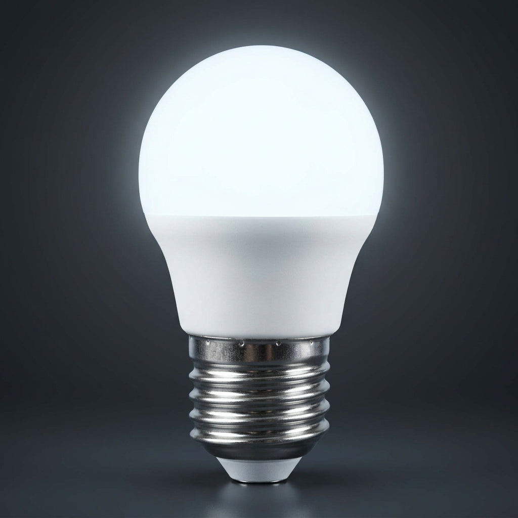 Bec LED Sfera Polar Mat E27 Lumina Rece 5W Echivalent 40W