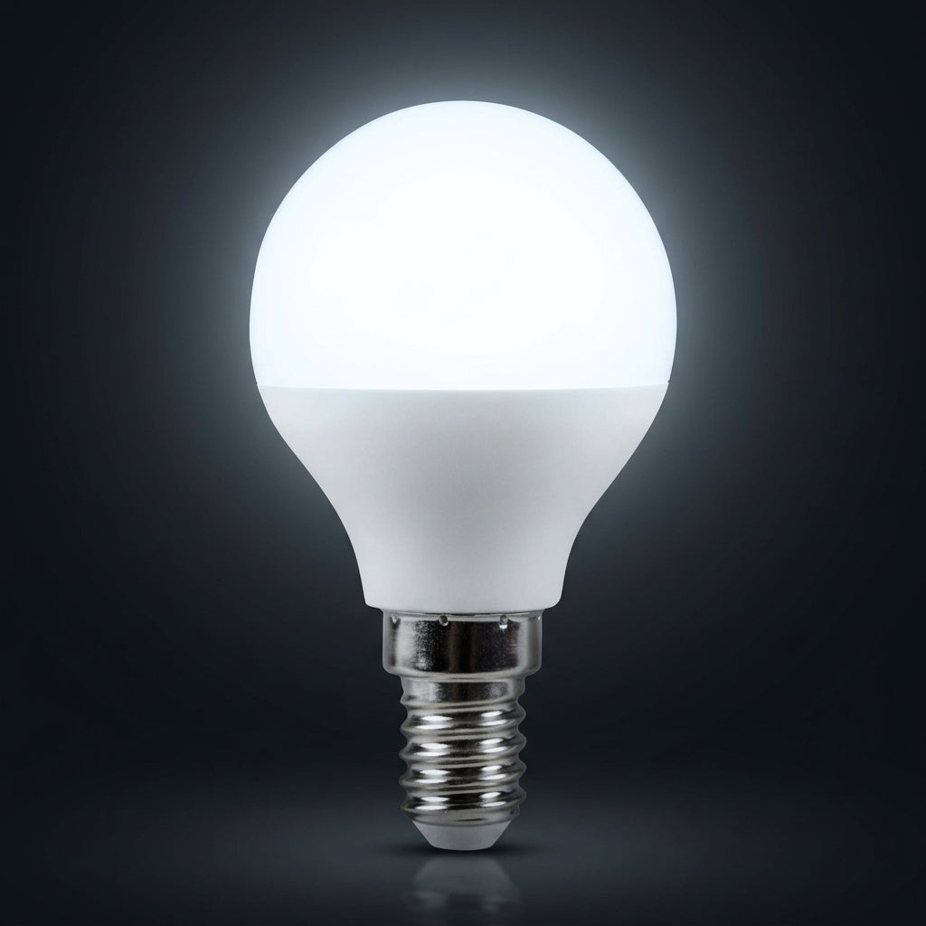 Bec LED Sfera Polar Mat E14 Lumina Rece 5W Echivalent 40W