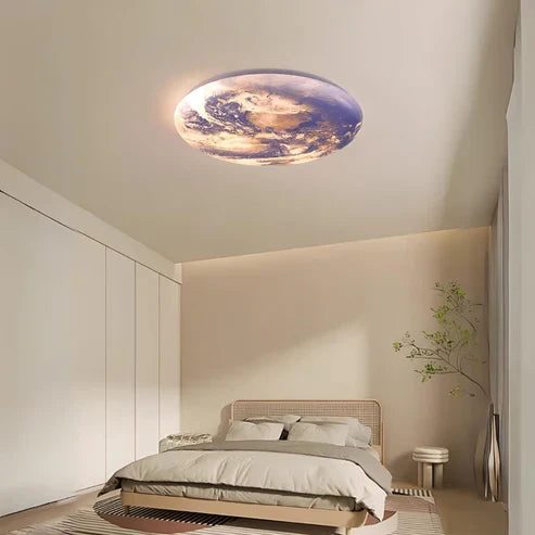 Plafoniera LED 96W 50CM EARTH Echivalent 500W