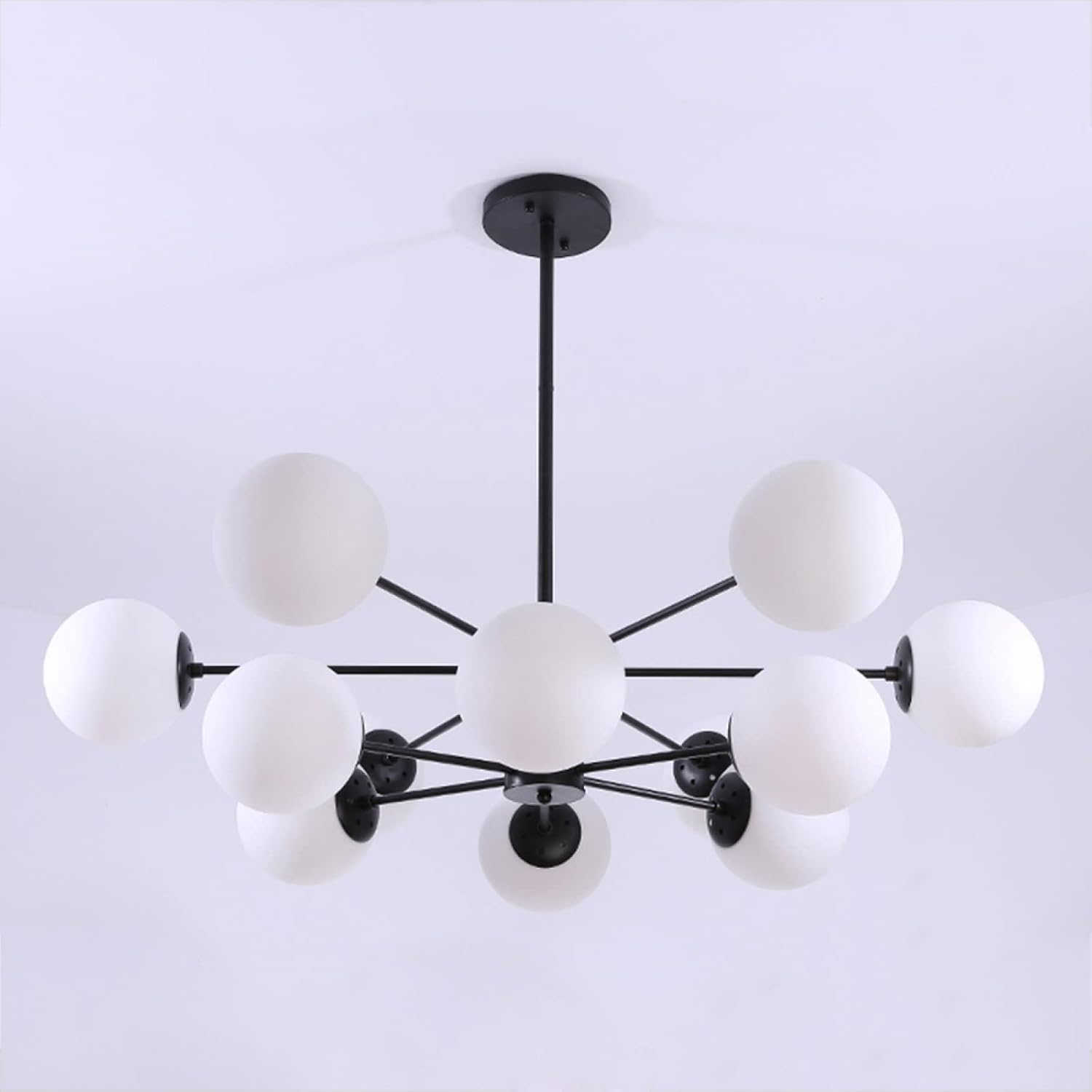 Lustra Abajur MAT BLACK 12XE27 DX103/6+6