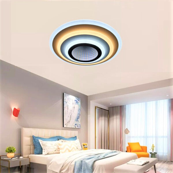 Lustra LED ROUND 3D Telecomanda Echivalent 800W