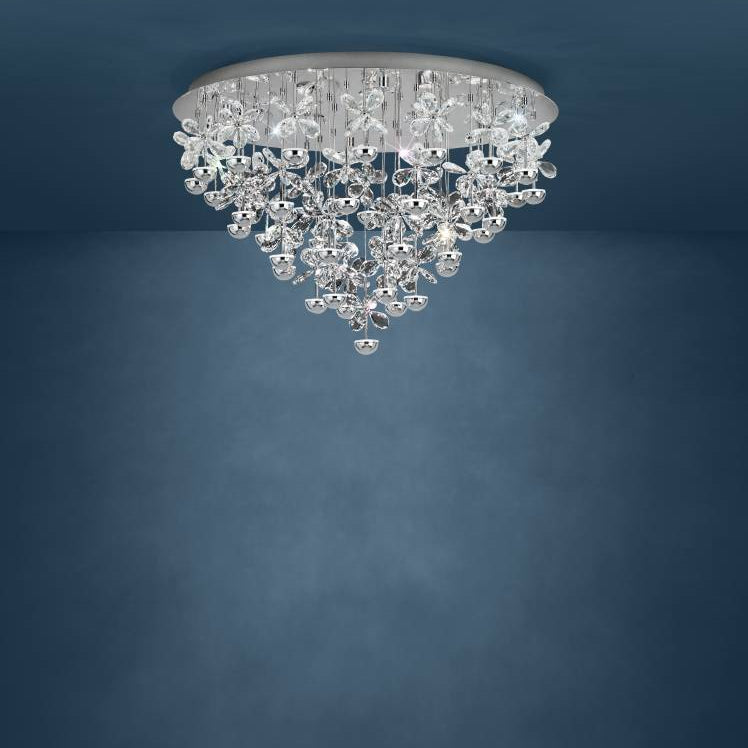 Lustra Aplicata Crystal PIANOPOLI 3 Silver Echivalent 800W