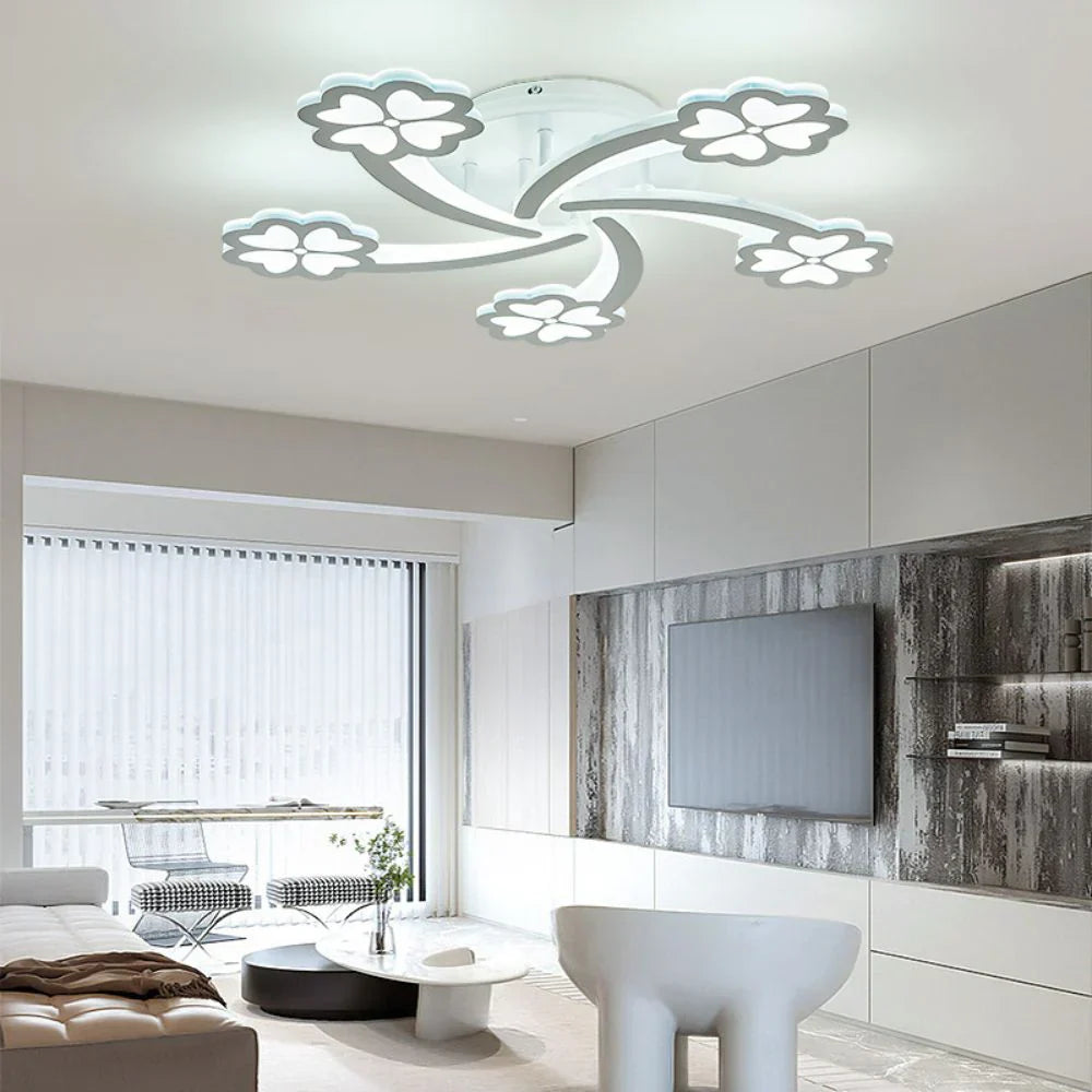 Lustra LED SPRING RGB Echivalent 500W Telecomanda