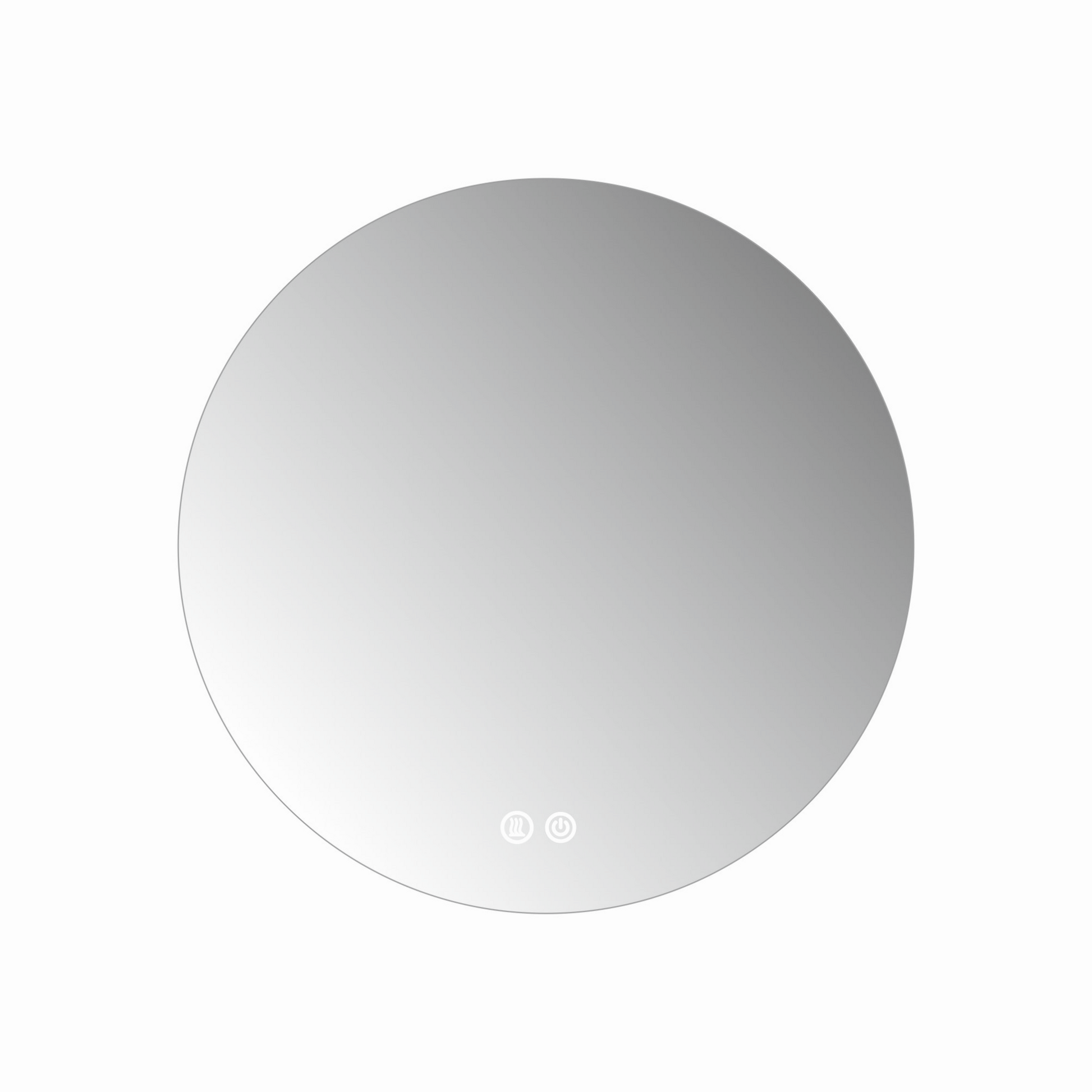 Oglinda Led Rotunda 60Cm 3 Lumini Dezaburire Si Touch Od006 Mirror