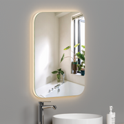 Oglinda Led 50X70Cm 3 Lumini Dezaburire Si Touch Od038 Mirror