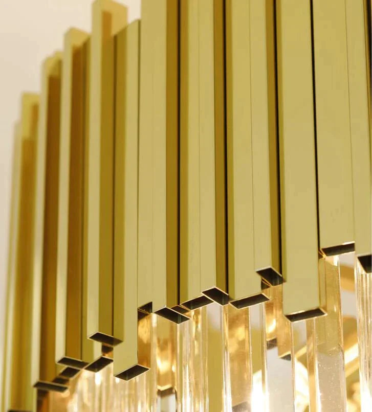 Candelabru Cristal GLORY GOLDEN LUXURY 160cm