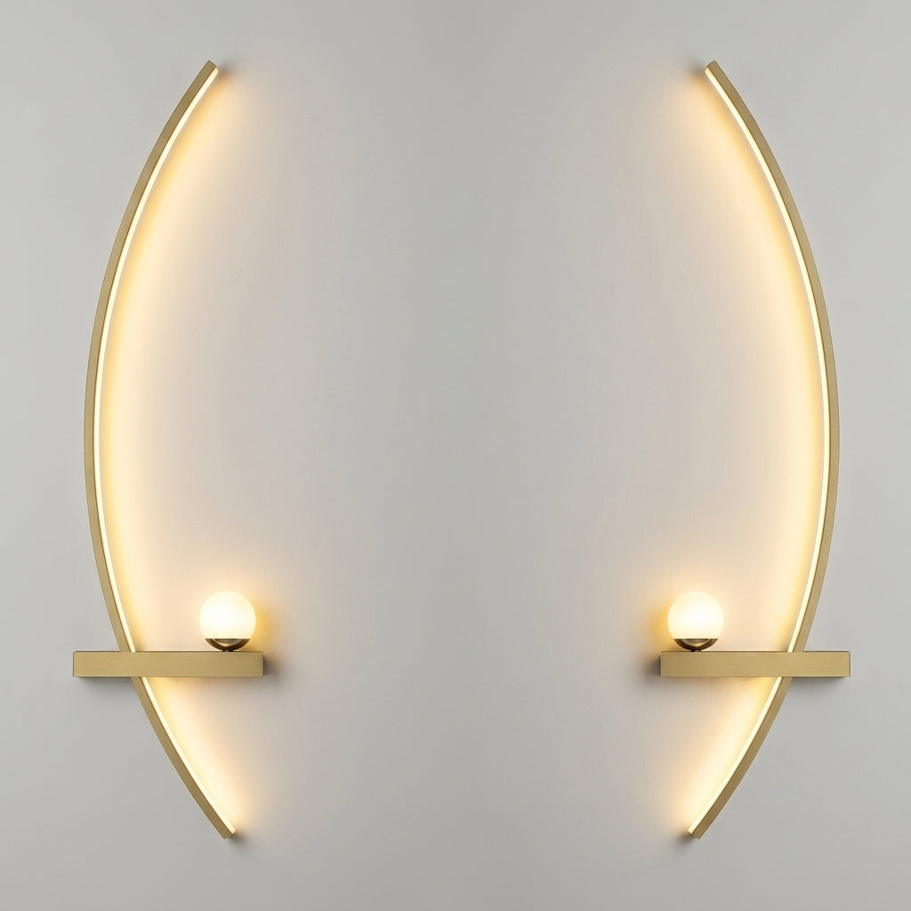 Aplica LED CUERBO Gold 24W Echivalent 100W Telecomanda