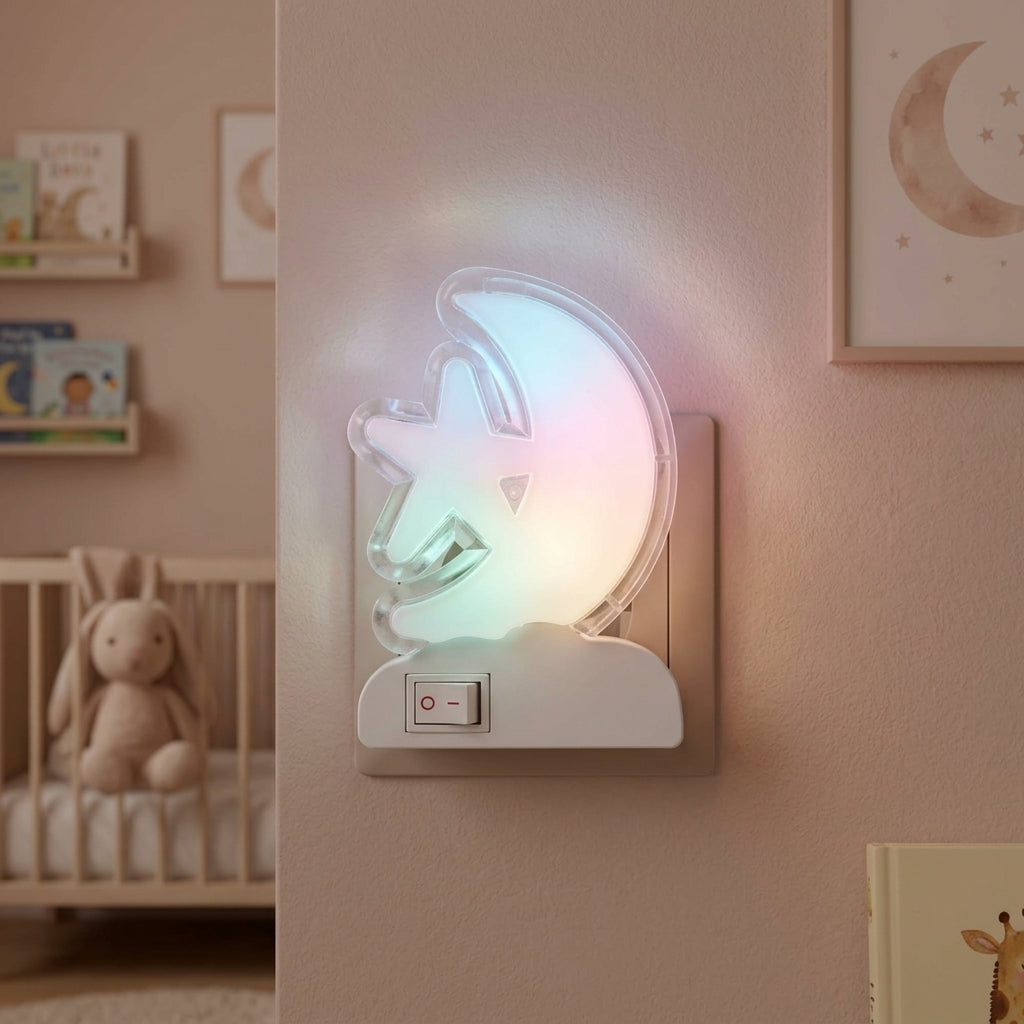 Lampa de Veghe LED Dream Moon 0.4W Multicolor