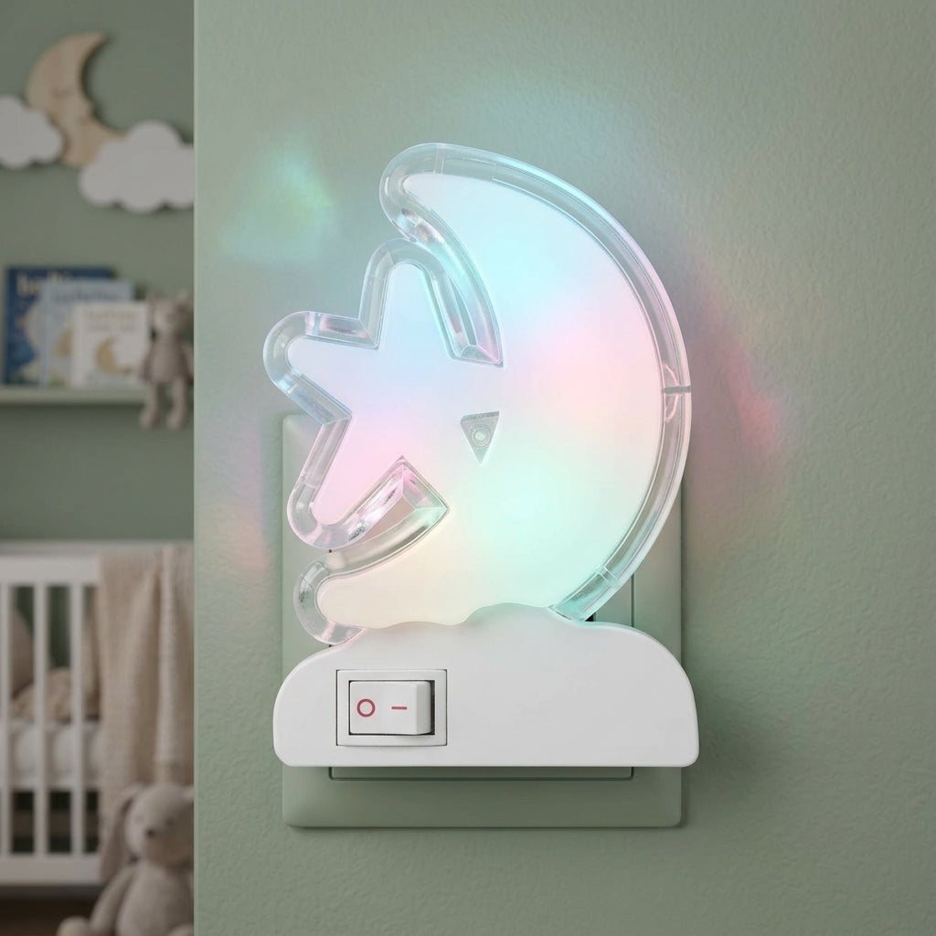 Lampa de Veghe LED Dream Moon 0.4W Multicolor