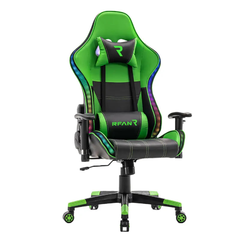 Scaun de Gaming, PREMIUM, Immersion Chairs, Green BOC-778