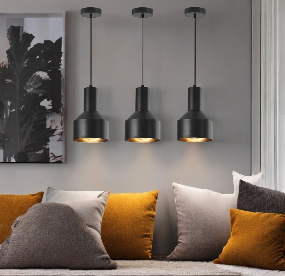 Pendul Modern 1xE27 Arcane Black