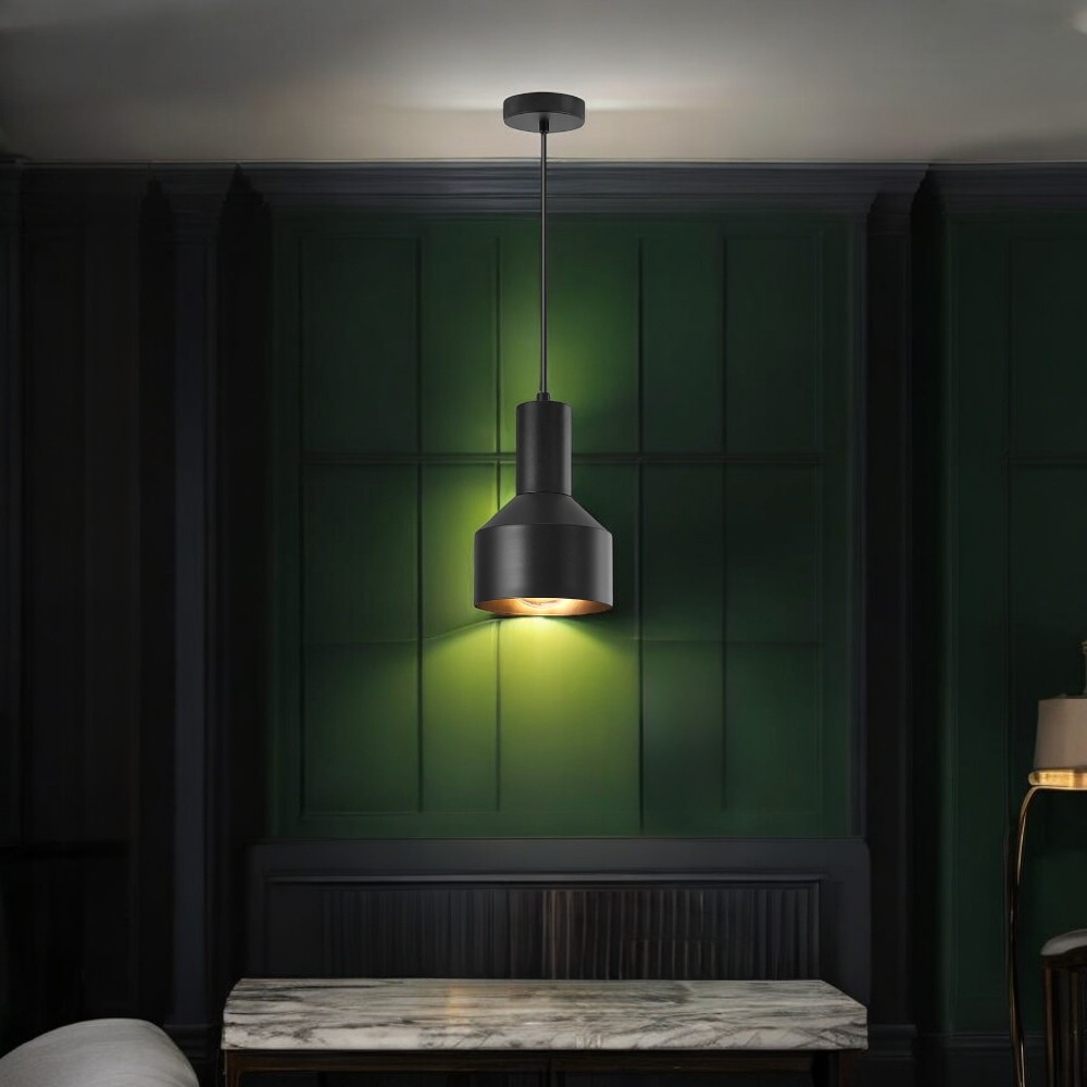 Pendul Modern 1xE27 Arcane Black