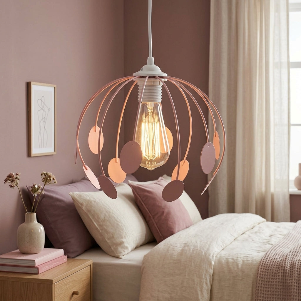 Pendul PERI DRIP Pink 1xE27 70CM