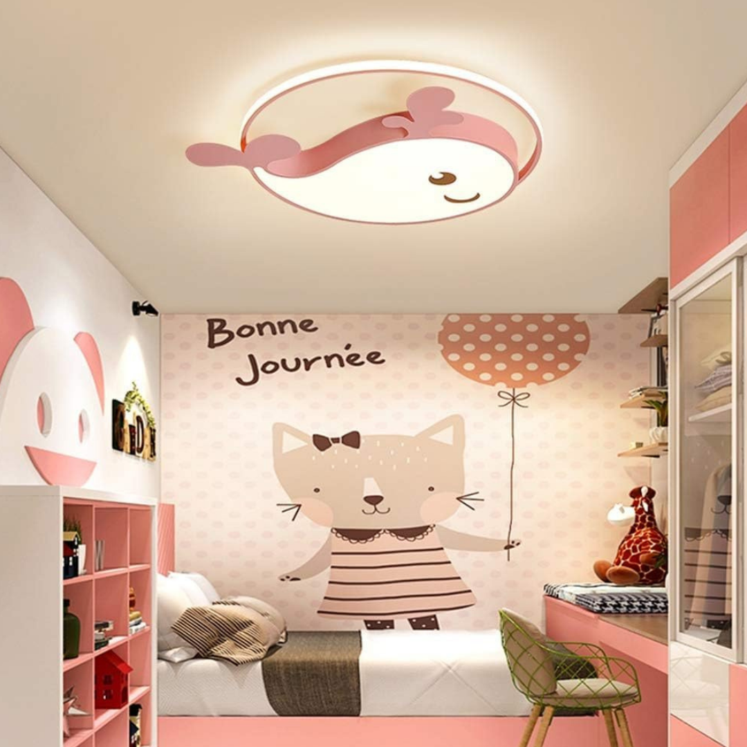 Lustra LED 104W Whale Tale cu Telecomanda Echivalent 400W