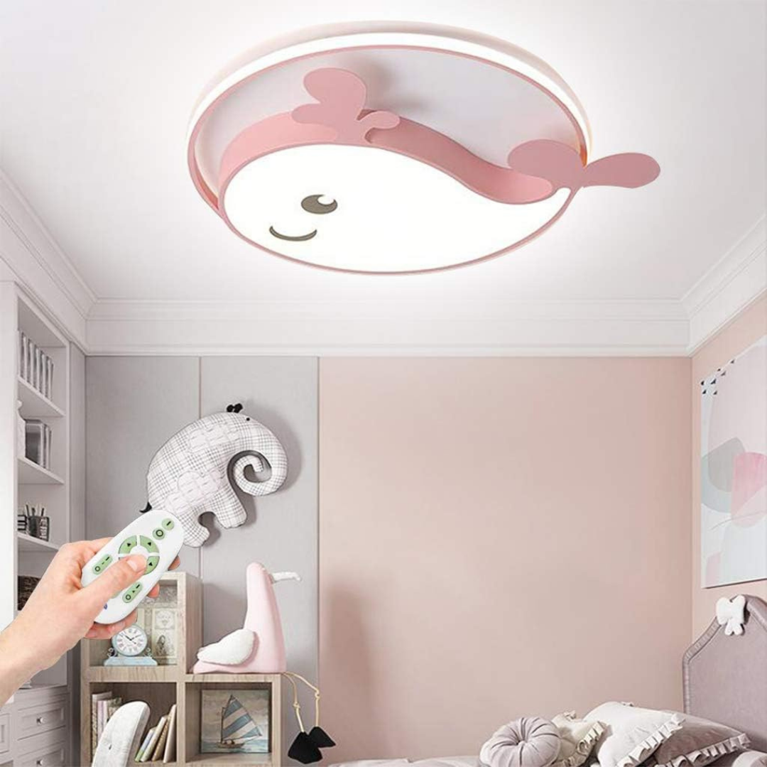 Lustra LED 104W Whale Tale cu Telecomanda Echivalent 400W 5304 – Lustreled