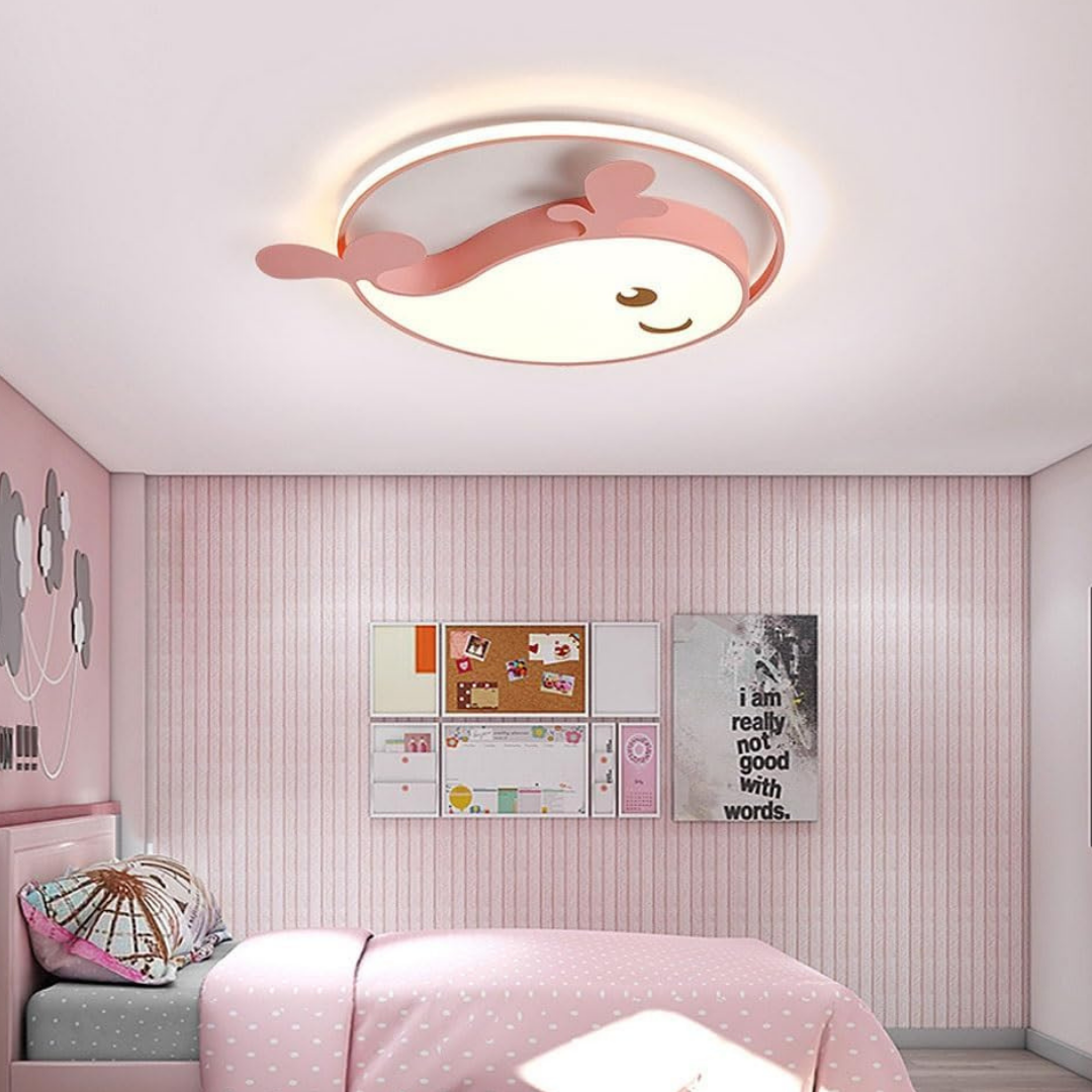 Lustra LED 104W Whale Tale cu Telecomanda Echivalent 400W