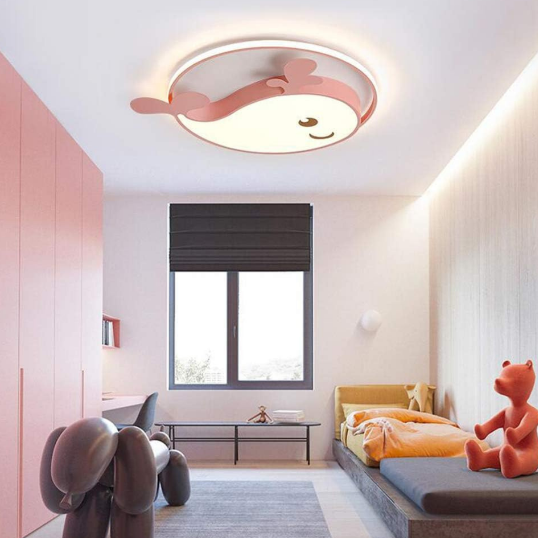 Lustra LED 104W Whale Tale cu Telecomanda Echivalent 400W