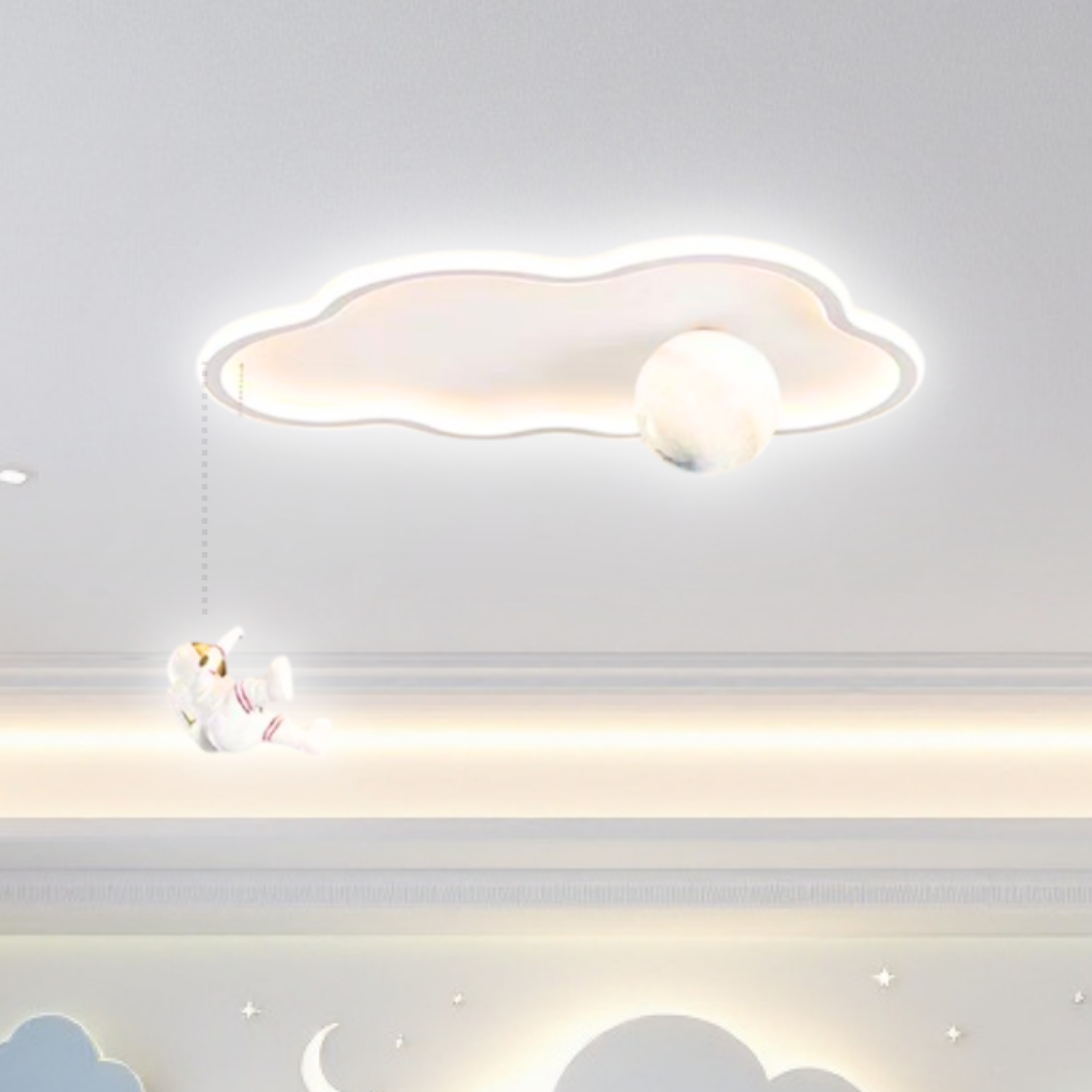 Lustra LED 144W Moonwalk Cloud Telecomanda Echivalent 400W