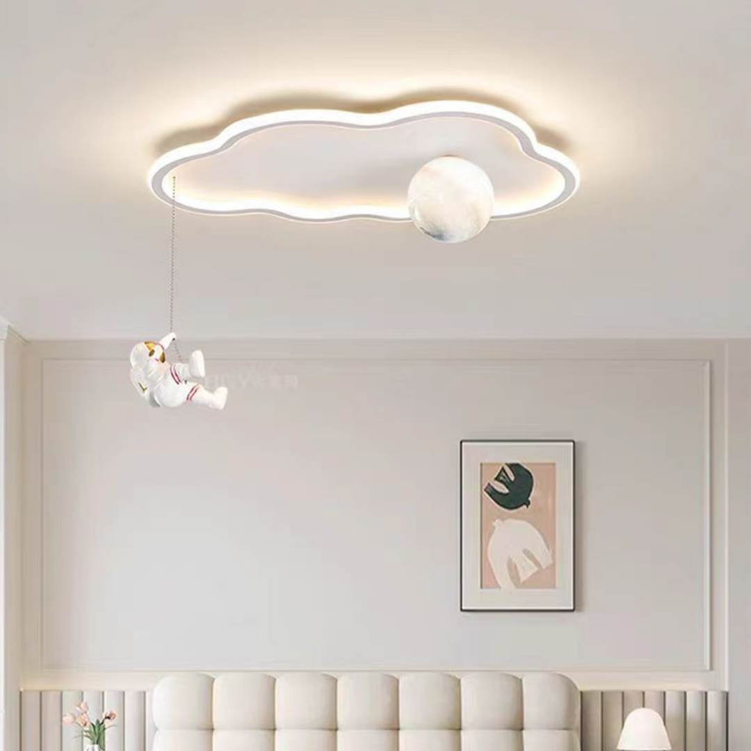 Lustra LED 144W Moonwalk Cloud Telecomanda Echivalent 400W