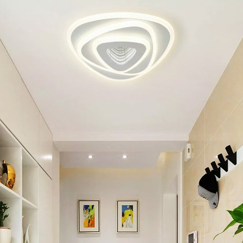 Lustra LED 40W GALAXY 3D TRIANGLE Echivalent 200W