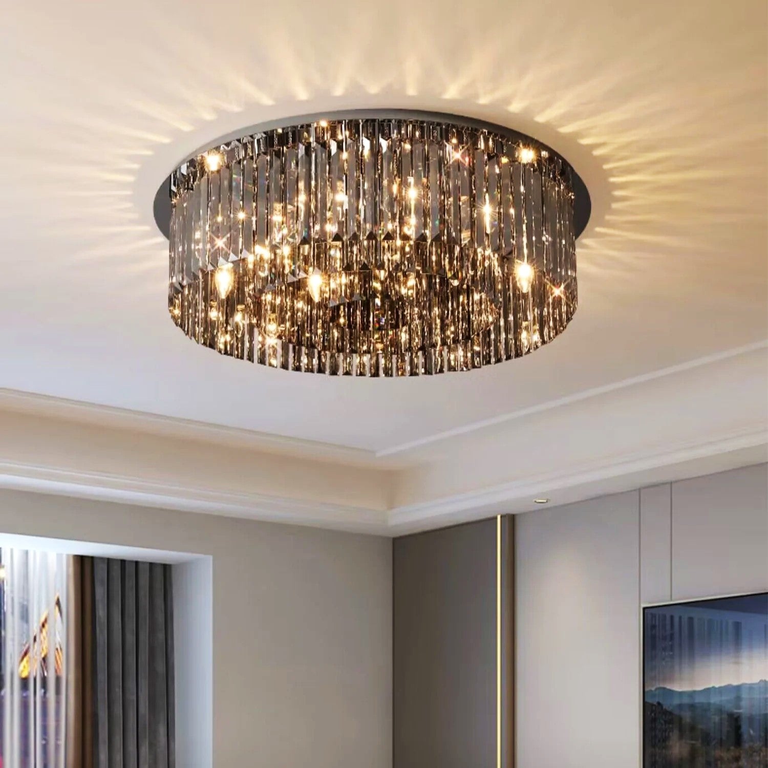 Candelabru Aplicat Cristal Dark Luxury