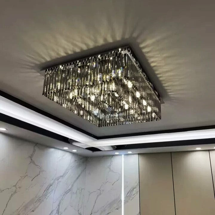 Candelabru Aplicat Cristal Dark Square Luxury