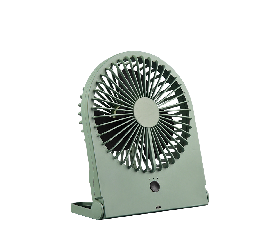 Ventilator cu Acumulator Breezy Green cu 3 Moduri Viteza