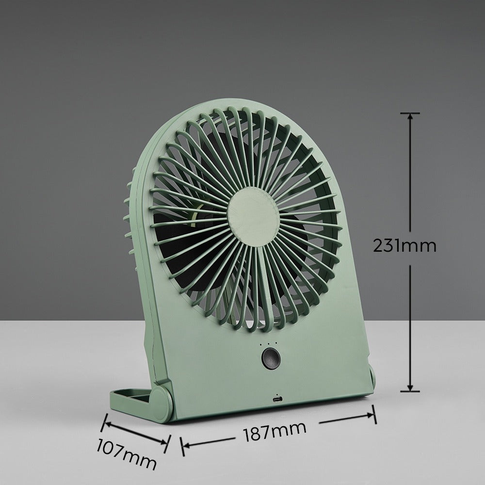 Ventilator cu Acumulator Breezy Green cu 3 Moduri Viteza