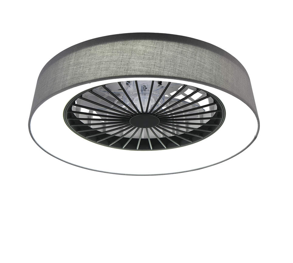 Lustra LED Farsund Grey cu Ventilator si Telecomanda Premium Germany