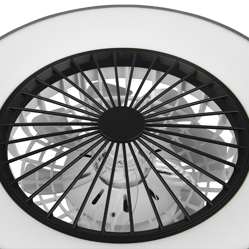 Lustra LED Farsund Grey cu Ventilator si Telecomanda Premium Germany