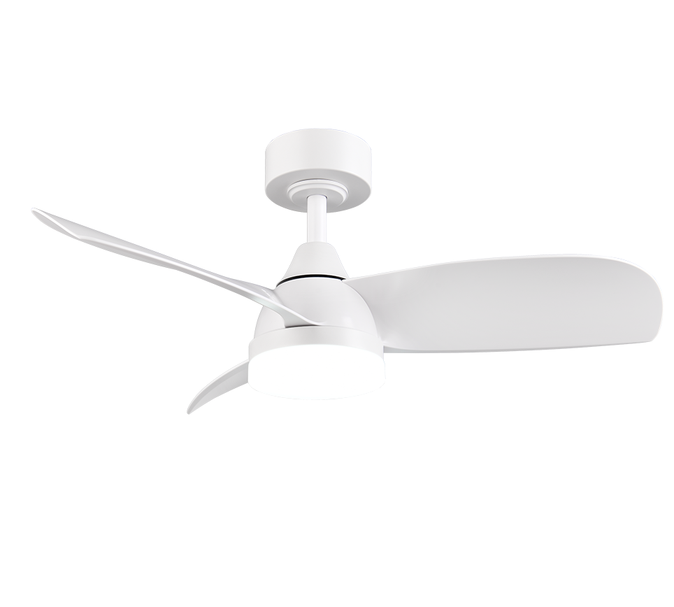 Lustra LED Helsinki White cu Ventilator si Telecomanda Premium Germany