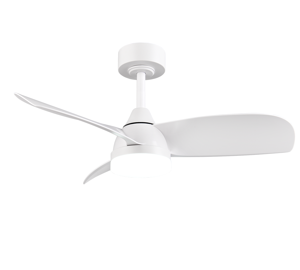 Lustra LED Helsinki White cu Ventilator si Telecomanda Premium Germany