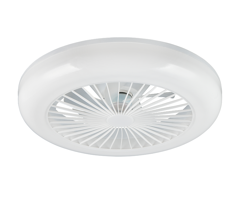 Lustra LED Mora White cu Ventilator si Telecomanda Premium Germany