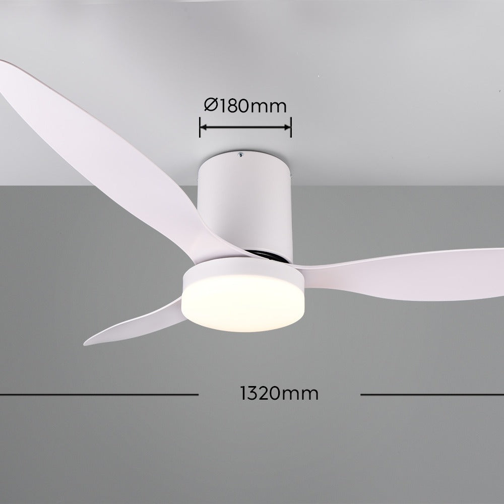 Lustra LED Goteborg White cu Ventilator si Telecomanda Premium Germany