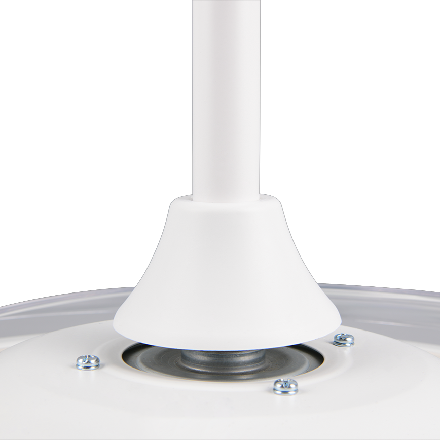 Lustra LED Kasfjord White cu Ventilator si Telecomanda Premium Germany