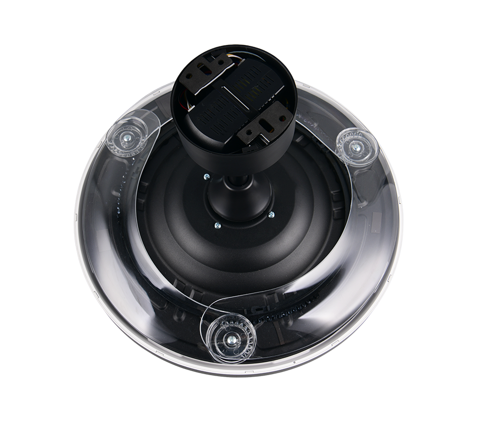 Lustra LED Kasfjord Black cu Ventilator si Telecomanda Premium Germany