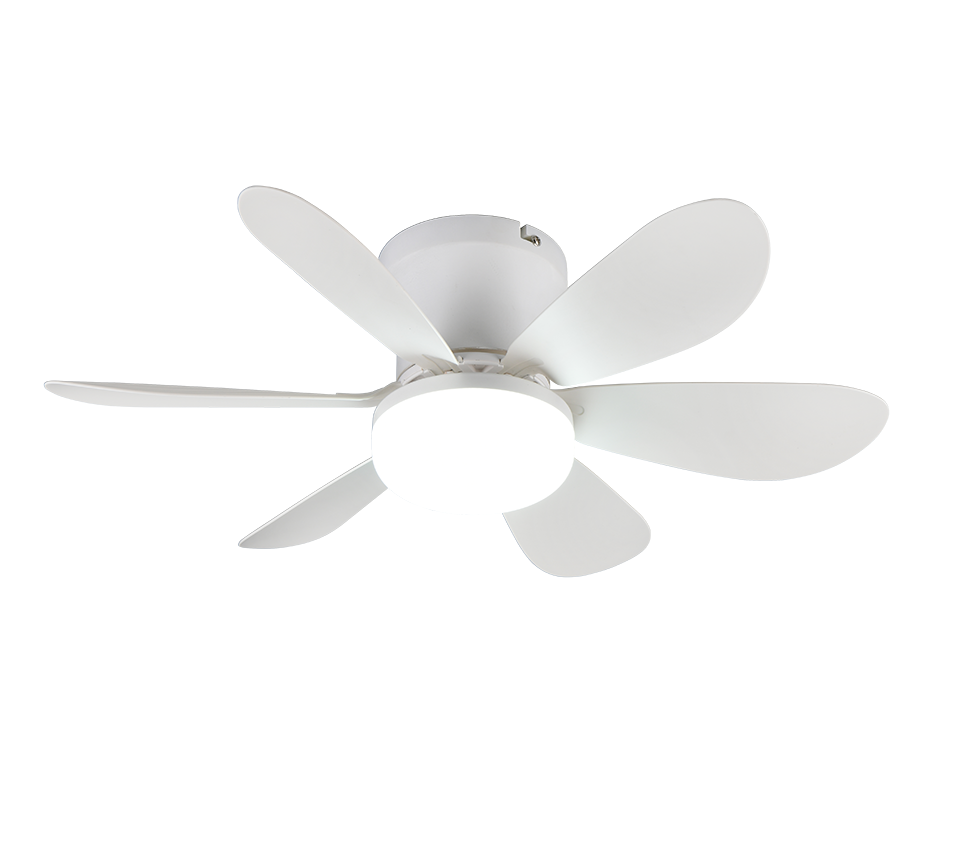 Lustra LED Lund White cu Ventilator si Telecomanda Premium Germany