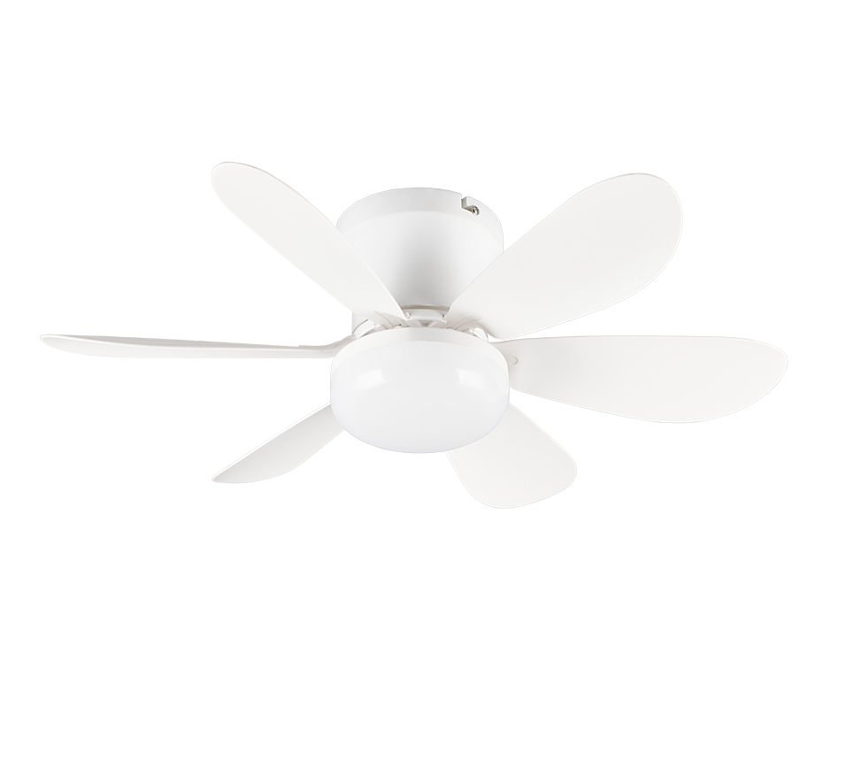 Lustra LED Lund White cu Ventilator si Telecomanda Premium Germany