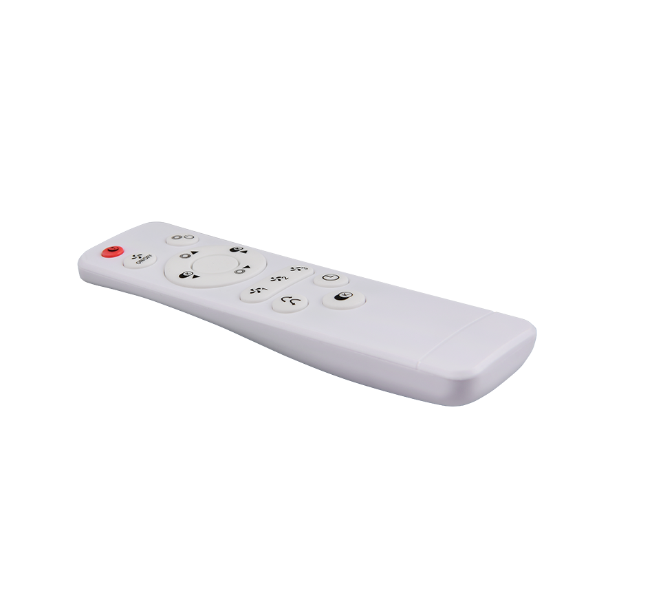 Lustra LED Muonio Black & White cu Ventilator si Telecomanda Premium Germany