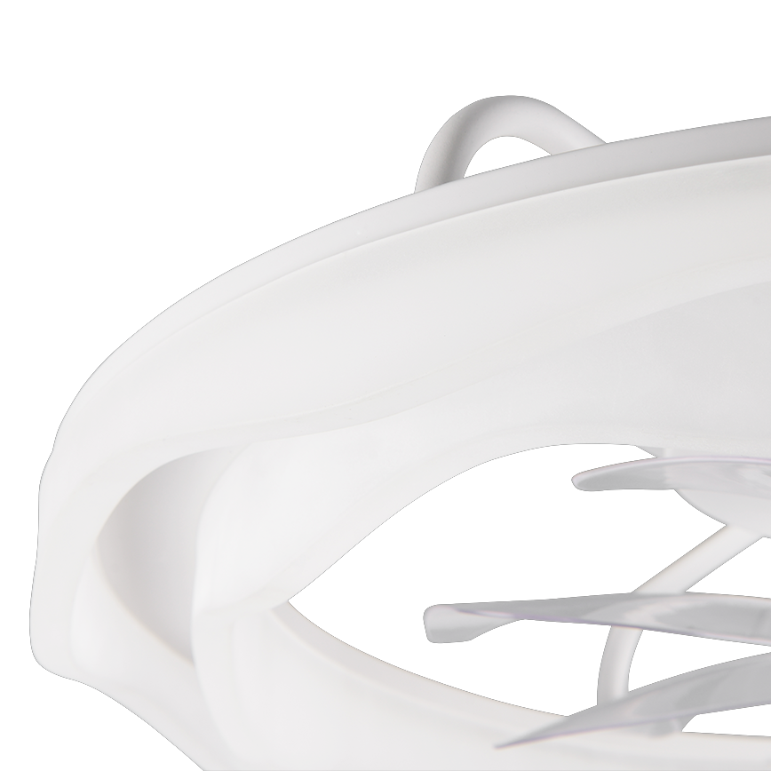 Lustra LED Skaulo White cu Ventilator si Telecomanda Premium Germany