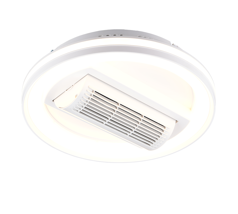Lustra LED Kurula White cu Ventilator si Telecomanda Premium Germany