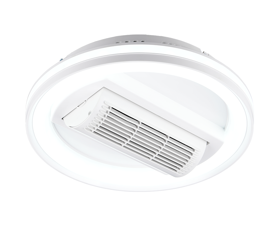 Lustra LED Kurula White cu Ventilator si Telecomanda Premium Germany