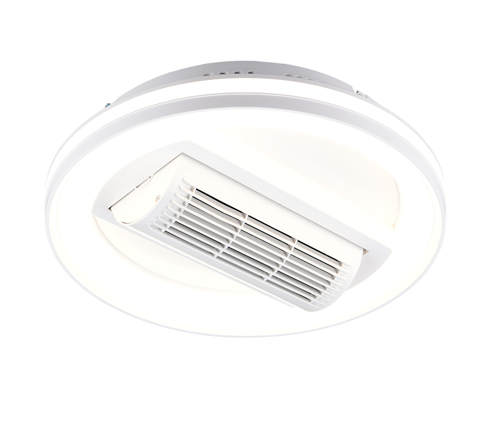 Lustra LED Kurula White cu Ventilator si Telecomanda Premium Germany