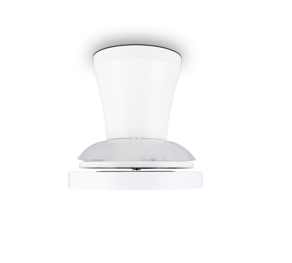 Lustra LED Moss White cu Ventilator si Telecomanda Premium Germany